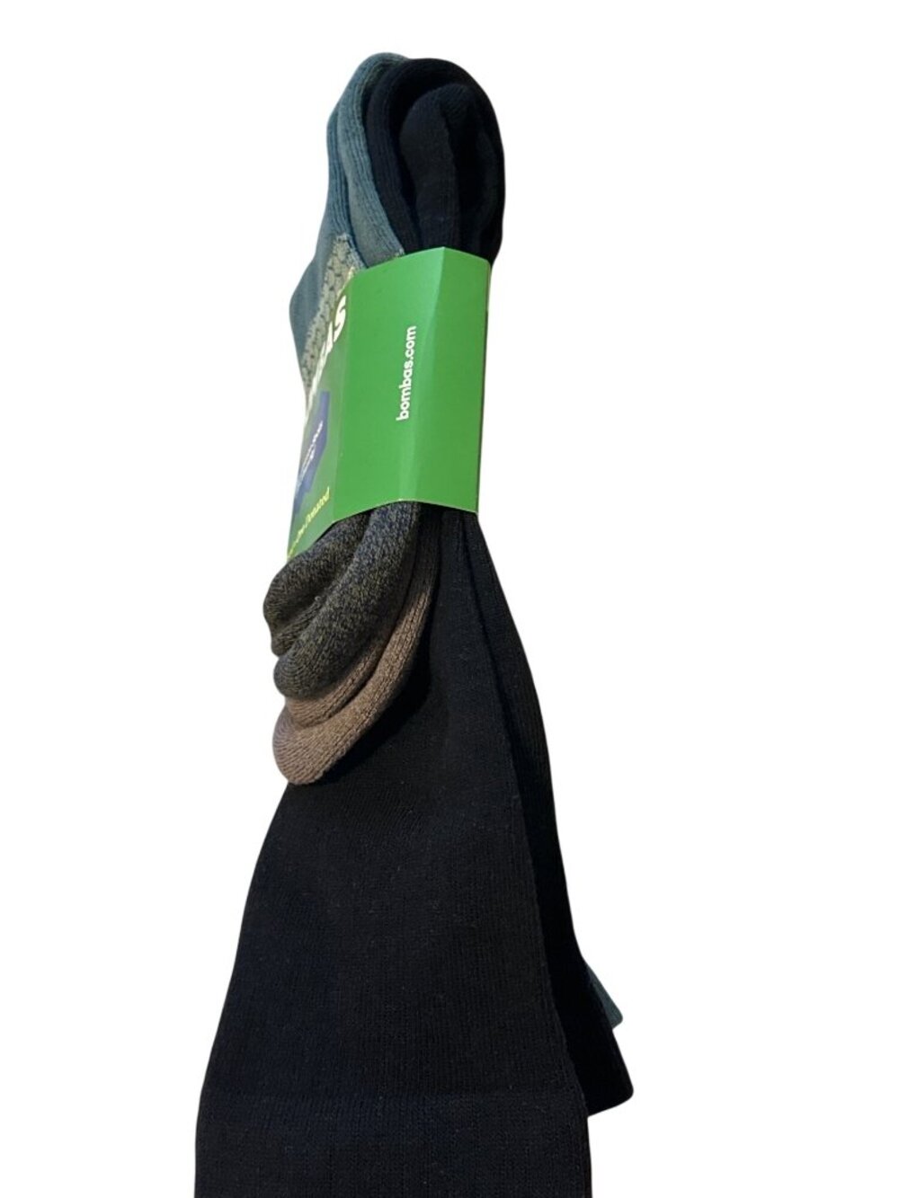 Bombas Compression Socks 15-20mmHg Large Multi-Color Midweight - Picture 2 of 4